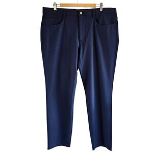 NWT Original Penguin Sport Men's Business Casual Pants Black Iris Stretch 38x32